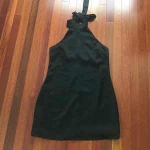 Lulus black low back dress